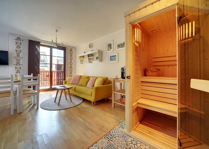 Pod Swierkami Z Prywatna Sauna - 5d شقة كارباش